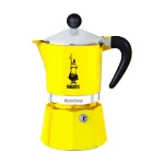 Bialetti Rainbow Μπρίκι Espresso 3cups Κίτρινο 4982