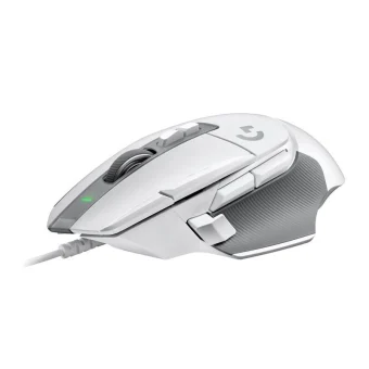 Logitech G502 X Gaming Ποντίκι 25600 DPI & G240 Mouse Pad Λευκό 991-000490