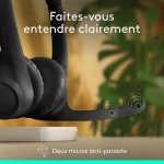 Logitech Zone Ασύρματα Over Ear Multimedia Ακουστικά με μικρόφωνο και σύνδεση Bluetooth 981-001407 - Image 6