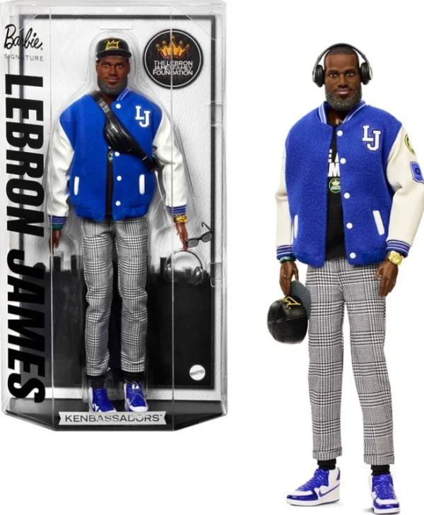 Barbie Kenbassadors - Lebron James Συλλεκτική Κούκλα Αγόρι Ken για 3+ ετών+ Ετών HRM33