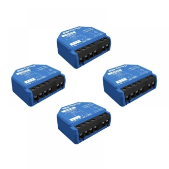 Shelly 1 Gen3 Smart Ενδιάμεσος Διακόπτης Bluetooth 4τμχ Shelly_1_Gen3_4er