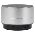 Manhattan Metallic Led Ηχείο Bluetooth 3W με Διάρκεια Μπαταρίας έως 5 ώρες Ασημί 165327 - Image 3