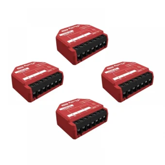 Shelly 1pm Gen3 Smart Ενδιάμεσος Διακόπτης Bluetooth 4τμχ Shelly_1PM_Gen3_4er