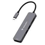 Verbatim USB-C Docking Station με HDMI 4K PD Γκρι (32156) - Image 2