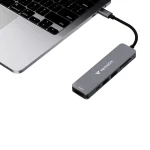 Verbatim USB-C Docking Station με HDMI 4K PD Γκρι (32156) - Image 4