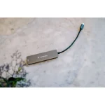 Verbatim USB-C Docking Station με HDMI 4K PD Γκρι (32156) - Image 6