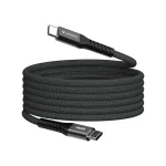 Verbatim Braided USB 2.0 Cable USB-C male - USB-C 60W Μαύρο 1.2m (31859)
