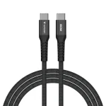 Verbatim Braided USB 2.0 Cable USB-C male - USB-C 60W Μαύρο 1.2m (31859) - Image 2