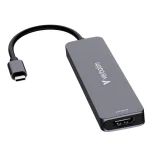 Verbatim USB-C Docking Station με HDMI 4K PD Γκρι (32158) - Image 3