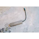 Verbatim USB-C Docking Station με HDMI 4K PD Γκρι (32158) - Image 6