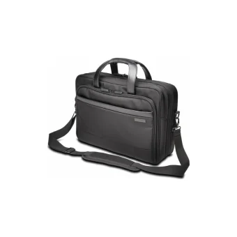 Kensington Contour 2.0 Briefcase Τσάντα Ώμου / Χειρός για Laptop 15.6" σε Μαύρο χρώμα K60386EU