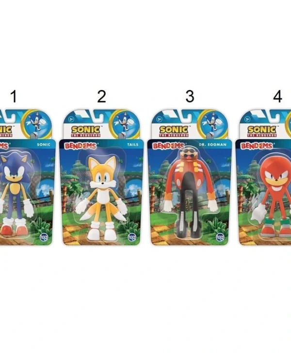 Giochi Preziosi Sonic The Hedgehog Sonic Random για 3+ ετών Ετών 12εκ. (Διάφορα Σχέδια) 1τμχ BEH00000