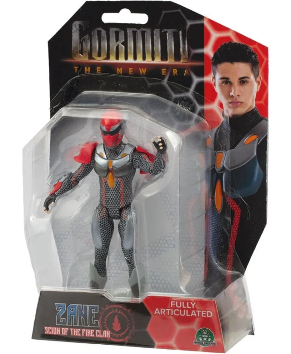 Giochi Preziosi Gormiti Φιγούρα Zane Scion Fire Clan 15cm GRV18000