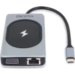 Dicota USB-C Docking Station με 4K PD Ethernet Ασημί (D32059) - Image 5