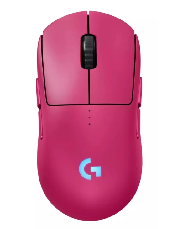 Logitech G Pro 2 Lightspeed Ασύρματο RGB Gaming Ποντίκι 44000 DPI Magenta 910-007309