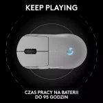 Logitech G Pro 2 Lightspeed Ασύρματο Gaming Ποντίκι 44000 DPI Λευκό 910-007302 - Image 9