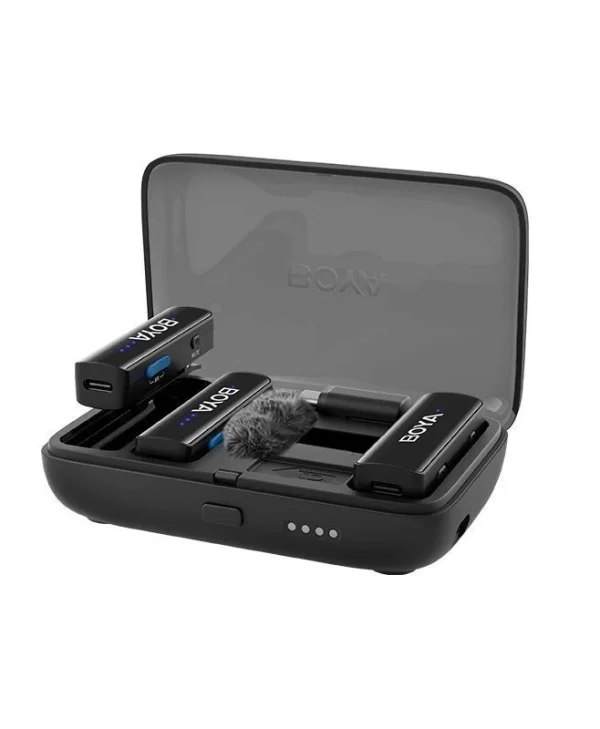 Boya Link V2 C2 Σετ Μικρόφωνο με USB Type-C Πέτου BOYALINK V2.0 C2