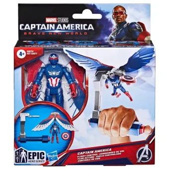 Φιγούρα Δράσης Brave New World Flight Control Captain America Captain America 10εκ. G0075