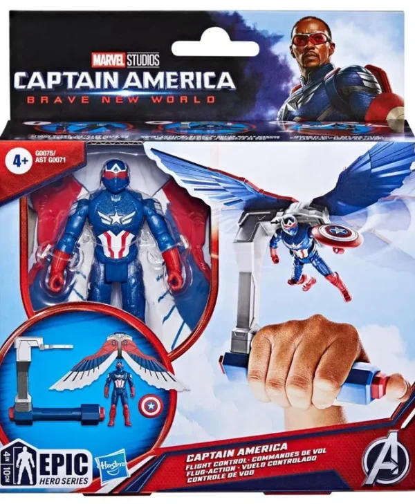 Φιγούρα Δράσης Brave New World Flight Control Captain America Captain America 10εκ. G0075