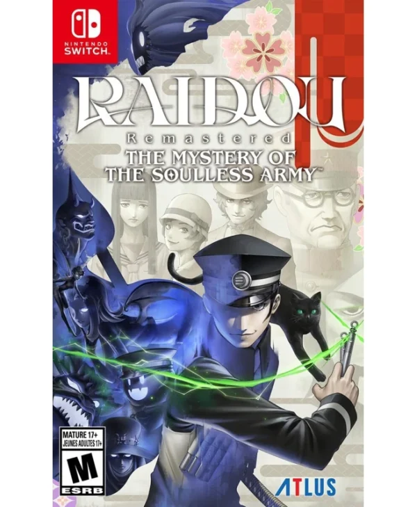 RAIDOU Remastered: The Mystery of the Soulless Army Classic Edition Switch Game HAC-BCB9C-EF