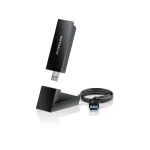 NetGear AXE3000 Ασύρματος USB Αντάπτορας Δικτύου με Αποσπώμενη Κεραία 1200Mbps A8000-100PES
