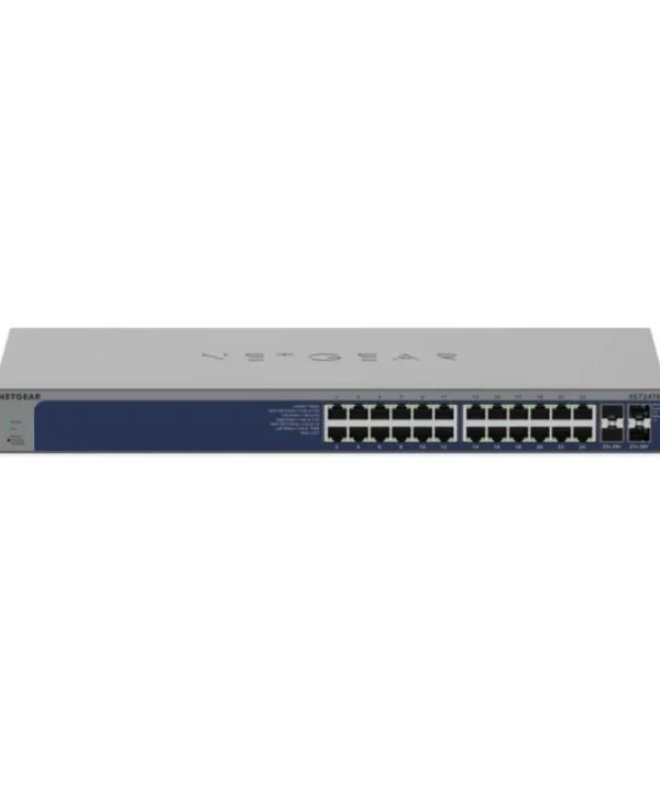 NetGear XS724TM Managed L2 / L3 Switch με 24 Θύρες Gigabit (10Gbps) Ethernet και 4 SFP Θύρες XS724TM-100EUS