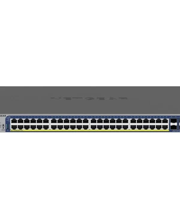 NetGear GS752TXP Managed PoE Switch με 52 Θύρες Gigabit (1Gbps) Ethernet και 4 SFP Θύρες GS752TXP-300EUS