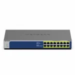NetGear GS516PP Unmanaged L2 PoE+ Switch με 16 Θύρες Gigabit (1Gbps) Ethernet GS516PP-100EUS