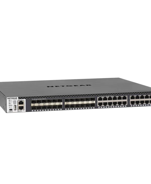 NetGear M4300-24X24F Managed L3 Switch με 24 Θύρες Gigabit (1Gbps) Ethernet και 24 SFP Θύρες XSM4348S-100NES