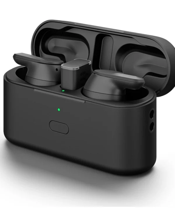 Epos Adapt E1 In-ear Bluetooth Handsfree Ακουστικά με Αντοχή στον Ιδρώτα και Θήκη Φόρτισης Scandinavian Black 1001262