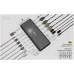 i-tec USB-C Docking Station με HDMI/DisplayPort 4K και σύνδεση 4 Οθονών Μαύρο (CA6MONITORDOCKPD) - Image 9