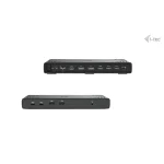 i-tec USB-C Docking Station με HDMI/DisplayPort 4K PD Ethernet και σύνδεση 3 Οθονών Μαύρο (C31TRIPLE4KDOCKPD) - Image 2