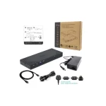 i-tec USB-C Docking Station με HDMI/DisplayPort 4K PD Ethernet και σύνδεση 3 Οθονών Μαύρο (C31TRIPLE4KDOCKPD) - Image 4