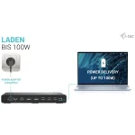 i-tec USB-C Docking Station με HDMI/DisplayPort 4K PD Ethernet και σύνδεση 3 Οθονών Μαύρο (C31TRIPLE4KDOCKPD) - Image 6