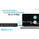i-tec USB-C Docking Station με HDMI/DisplayPort 4K PD Ethernet και σύνδεση 3 Οθονών Μαύρο (C31TRIPLE4KDOCKPD) - Image 9