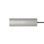 i-tec USB-C Metal Nano USB-C Docking Station με HDMI 4K PD Ethernet και σύνδεση 2 Οθονών Γκρι C31NANOHDM2DOCPD - Image 2
