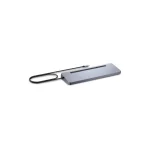 i-tec USB-C Docking Station με HDMI/DisplayPort 4K PD Ethernet και σύνδεση 3 Οθονών Γκρι (C31FLAT2PDPRO) - Image 4