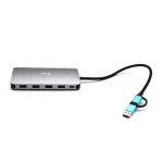 i-tec Nano Dock Thunderbolt 4 Docking Station με HDMI 4K PD Ethernet και συνδεση 3 Οθονών Ασημί CANANOTDOCKPD - Image 2