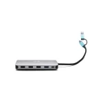 i-tec Nano Dock Thunderbolt 4 Docking Station με HDMI 4K PD Ethernet και συνδεση 3 Οθονών Ασημί CANANOTDOCKPD - Image 3