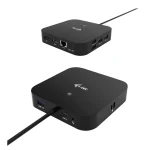i-tec USB-C Docking Station με HDMI/DisplayPort 4K PD Ethernet και σύνδεση 2 Οθονών Μαύρο (C31HDMIDPDOCKPD100) - Image 3