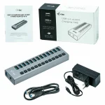 i-tec USB 3.0 Hub 13 Θυρών με σύνδεση USB-A & Θύρα Φόρτισης και Εξωτερική Παροχή Ρεύματος U3CHARGEHUB13 - Image 3