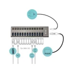 i-tec USB 3.0 Hub 13 Θυρών με σύνδεση USB-A & Θύρα Φόρτισης και Εξωτερική Παροχή Ρεύματος U3CHARGEHUB13 - Image 6