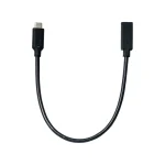 i-tec USB 3.0 Cable USB-C male - USB-C female 60W Μαύρο 0.3m (C31EXTENDCBL)