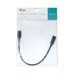 i-tec USB 3.0 Cable USB-C male - USB-C female 60W Μαύρο 0.3m (C31EXTENDCBL) - Image 3