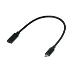 i-tec USB 3.0 Cable USB-C male - USB-C female 60W Μαύρο 0.3m (C31EXTENDCBL) - Image 4