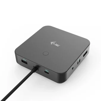 i-tec USB-C Docking Station με HDMI/DisplayPort 4K PD Ethernet και συνδεση 3 Οθονών Μαύρο (C31TRI4KDPDPRO100)