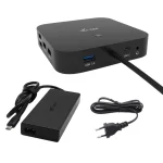 i-tec USB-C Docking Station με HDMI/DisplayPort 4K PD Ethernet και συνδεση 3 Οθονών Μαύρο (C31TRI4KDPDPRO100) - Image 5