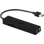 i-tec USB 3.0 Hub 3 Θυρών με σύνδεση USB-A / Ethernet U3GL3SLIM