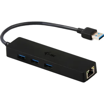 i-tec USB 3.0 Hub 3 Θυρών με σύνδεση USB-A / Ethernet U3GL3SLIM