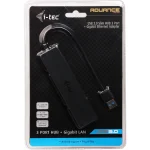 i-tec USB 3.0 Hub 3 Θυρών με σύνδεση USB-A / Ethernet U3GL3SLIM - Image 4